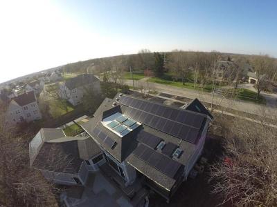 DJK Modern Farm House Eco-Smart Home Suniva Solar Array System 