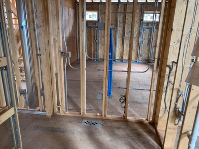 Rough Mechanical And Plumbing Stage - Addison IV Eco-Smart Model Home 00022.
